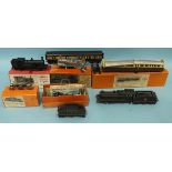 OO Gauge, kit-built rolling stock: 'Wills' Finecast SR M7 0-4-4 tank locomotive No. 59, boxed, (