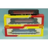 Hornby OO Gauge, R2677 Virgin Railways Class 47 Diesel, boxed, with unboxed coach; R2775 Regional