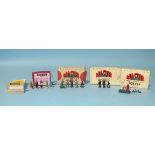 Dinky Toys 053 Passengers, 5/6 pieces, Master Models Track Repair Party, Platform Accessories No. 7,