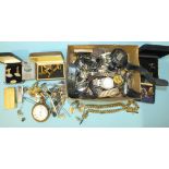 A quantity of watches, cufflinks, etc.