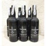 Feuerheerd, 1985 70cl 20%, (capsules and labels intact), six bottles, (6).