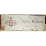 Chateau Garraud, 1998 750ml 12.5%, twelve bottles in cardboard case, (damaged), (12).