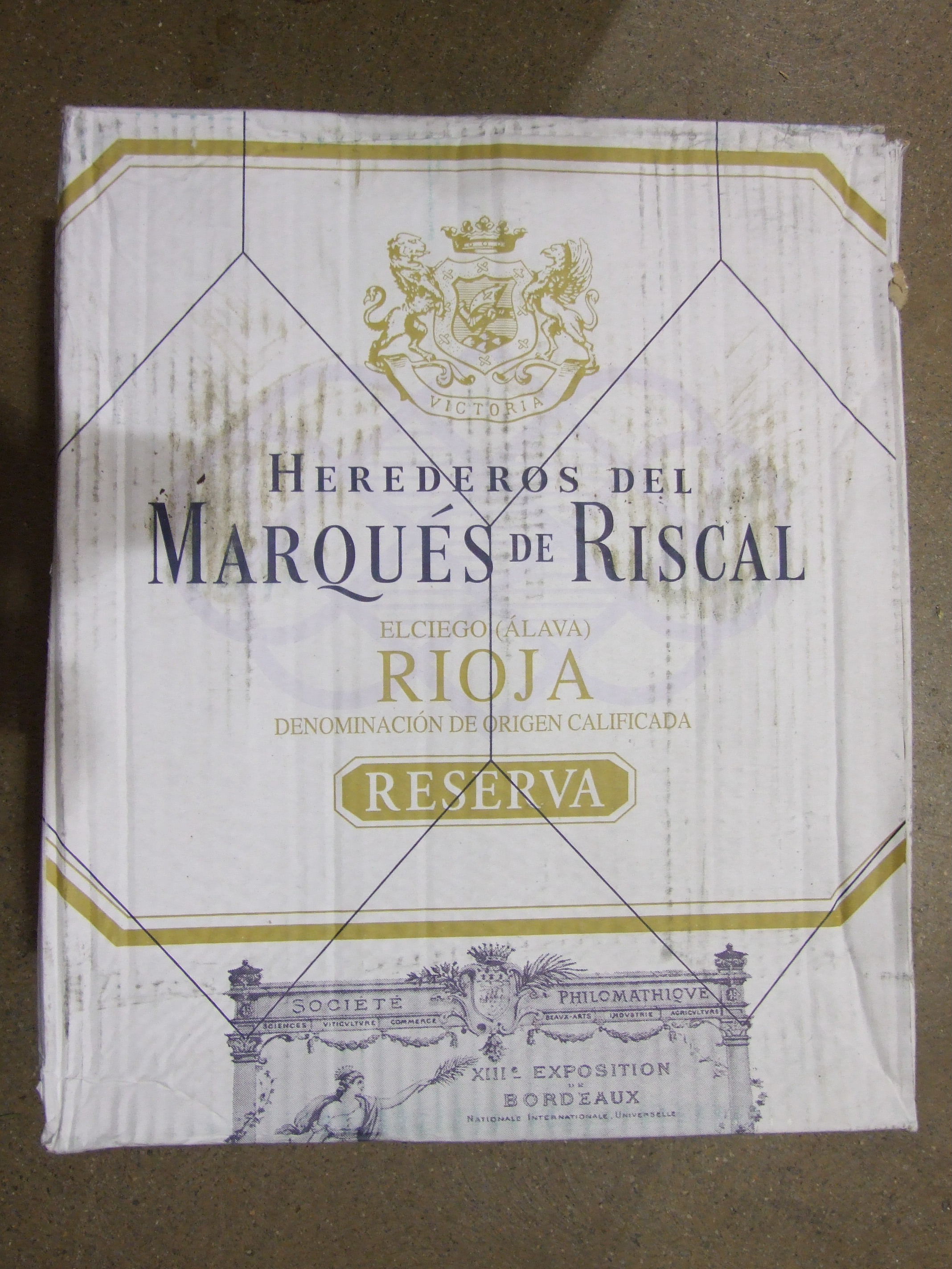 Marques de Riscal Reserva, Rioja 2014, 150cl, six magnums, (6).