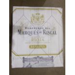 Marques de Riscal Reserva, Rioja 2014, 150cl, six magnums, (6).