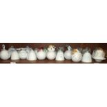 A collection of Lladro bells and baubles, 1998 - 2009, (25).