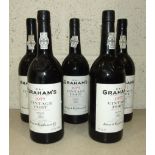 W & J Graham's, 1977 (bottled '79) 75cl 21%, five bottles, (clean intact capsules), (5).