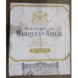 Marques de Riscal Reserva, Rioja 2014, 150cl, six magnums, (6).