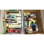 A collection of diecast models, including Matchbox Models of Yesteryear, Corgi Classics, etc, many