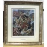 •After Sir William Russell-Flint "A Question Of Attribution". A framed print, signed in pencil