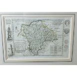 Cary (John), "A Map of Devonshire from the Best Authorities", uncoloured map, 43 x 48cm, undated,