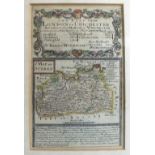 Pierre Montier, 'Carte D'Artois Et Des Environs a L'usage Le Monseigneur Le Duc De Bourgogne'. a