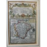 Owen & Bowen, "Map of Devonshire, the Road from Bristol to Exeter", 19.5 x 13.5cm, and 18th