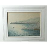 Henry Martin (1835-1908) LANDS END Signed watercolour, titled verso, 12 x 16.5cm.