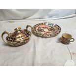 3 PCE ROYAL CROWN DERBY WARE(AF)