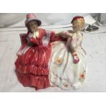 ROYAL DOULTON ORNAMENT THE GOSSIPS (AF) HN 2025