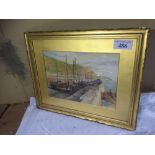 W C PAINTING BOATS W N DENBY (AF)