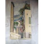 W C PAINTING ITALIAN