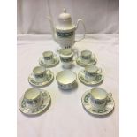 15 PCE COALPORT COFFEE SET (AF)