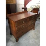 MAHOGANY 2 OVER 2 CHEST