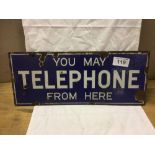 TELEPHONE SIGN (AF)
