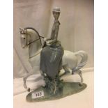 LLADRO ORNAMNET - LADY ON HORSE