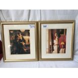 2 J VETTRIANO PRINTS