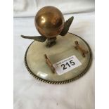 INKWELL STAND PAGE KEEN & PAGE PLYMOUTH