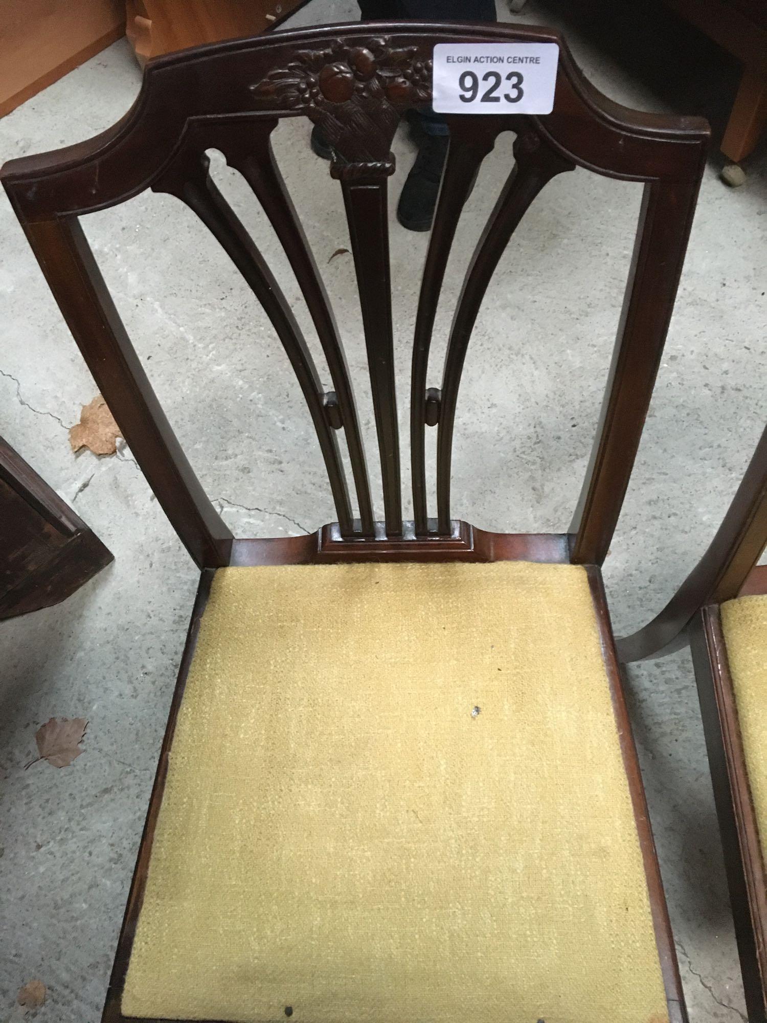 2 DINING ROOM CHAIRS - Image 2 of 2