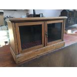 SMALL GLASS DOOR CABINET