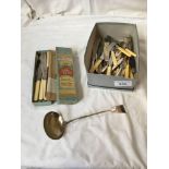 BOX ASSORTED CUTLERY & TABLE KNIVES