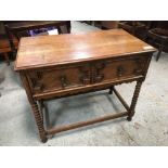 OAK HALL TABLE