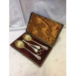 CASED E P SERVING CUTLERY