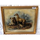 OIL PAINTING DOGS (AF)