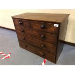 OAK 2 OVER 3 CHEST DRAWERS (AF)