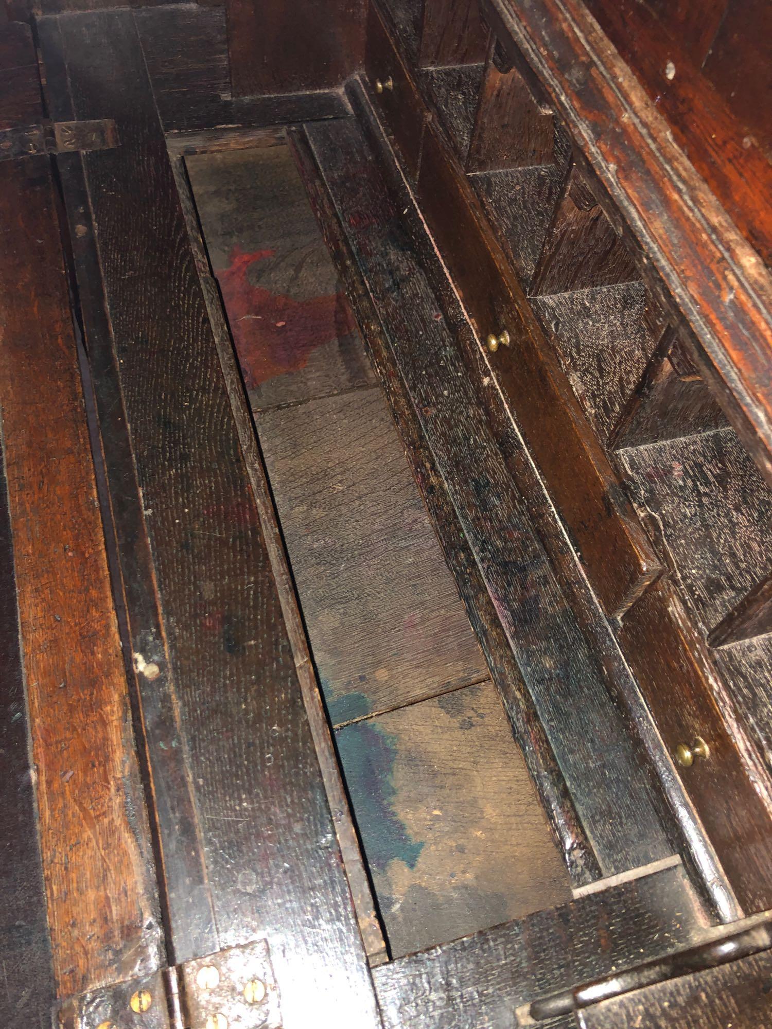 MAHOGANY BUREAU BOOKCASE (AF) - Image 8 of 9