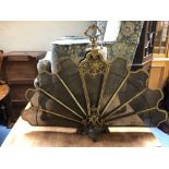 BRASS FIRE SCREEN