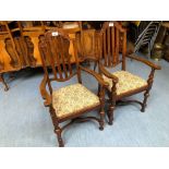 2 CARVER DINING CHAIRS