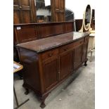 OAK SIDEBOARD