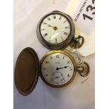 2 POCKET WATCHES (AF)