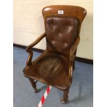 OAK OFFICE CHAIR (AF)