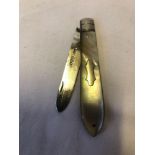 PENKNIFE- SILVER BLADE W N