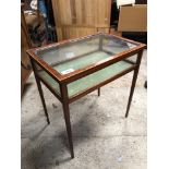 GLASS DISPLAY TABLE-KEY OFFICE