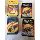 4 HARRY POTTER 1ST EDITION BOOKS (AF)