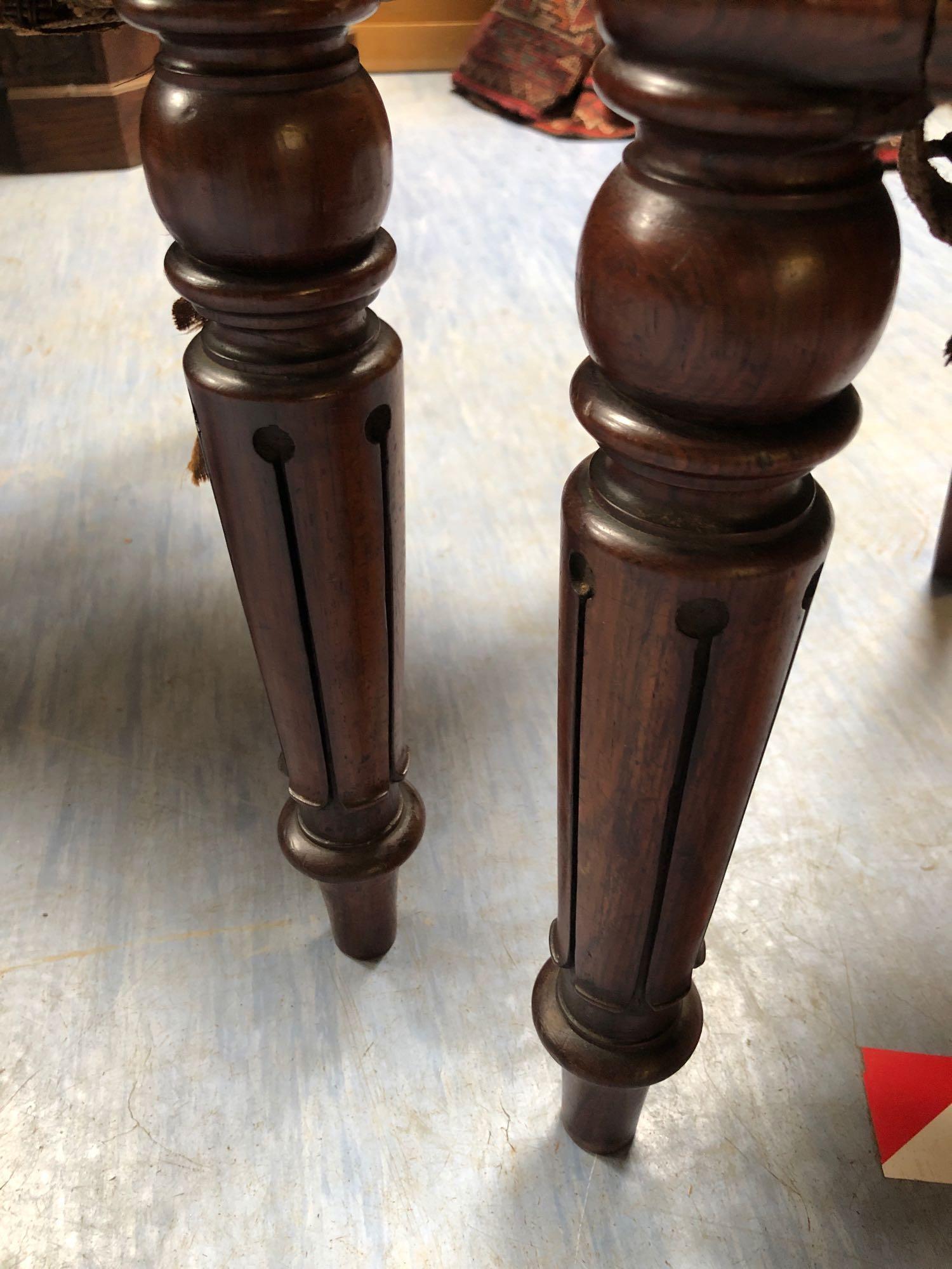 2 ROSEWOOD DINING CHAIRS (AF) - Image 2 of 2