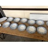 49 PCS VILLEROY & BOCH CASA AZUL CHINA