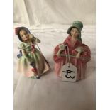 2 ROYAL DOULTON FIGURES- BO PEEP HN 1181 NH & BABIE HN 1679