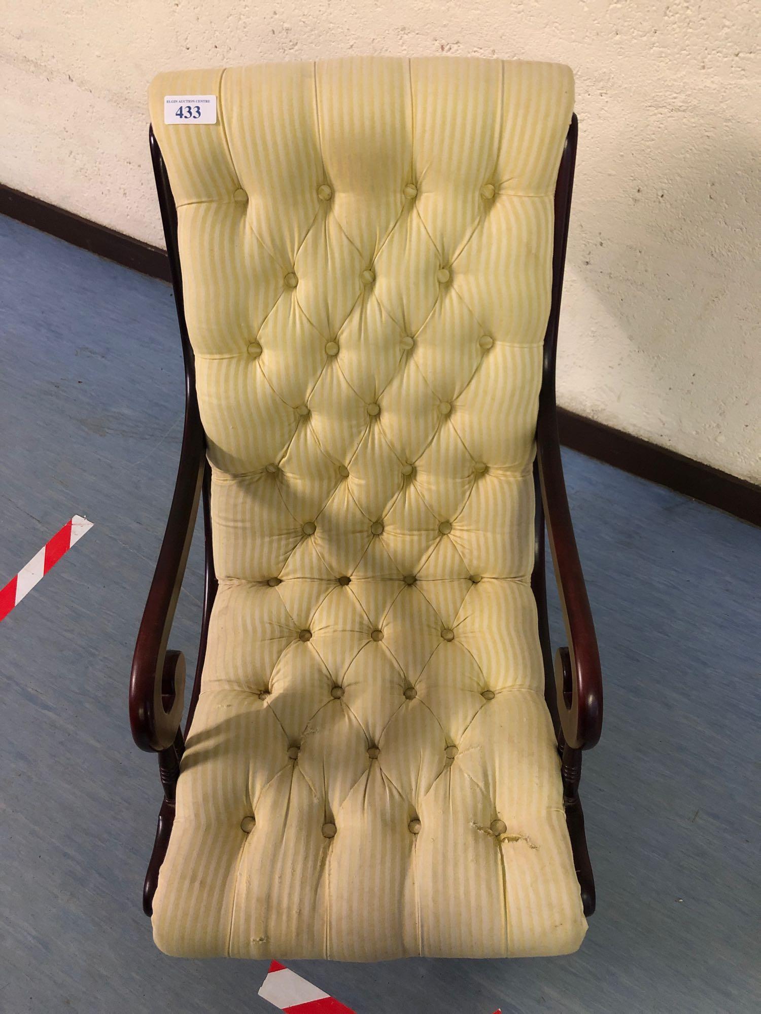 REPRO BEDROOM CHAIR - Image 2 of 4