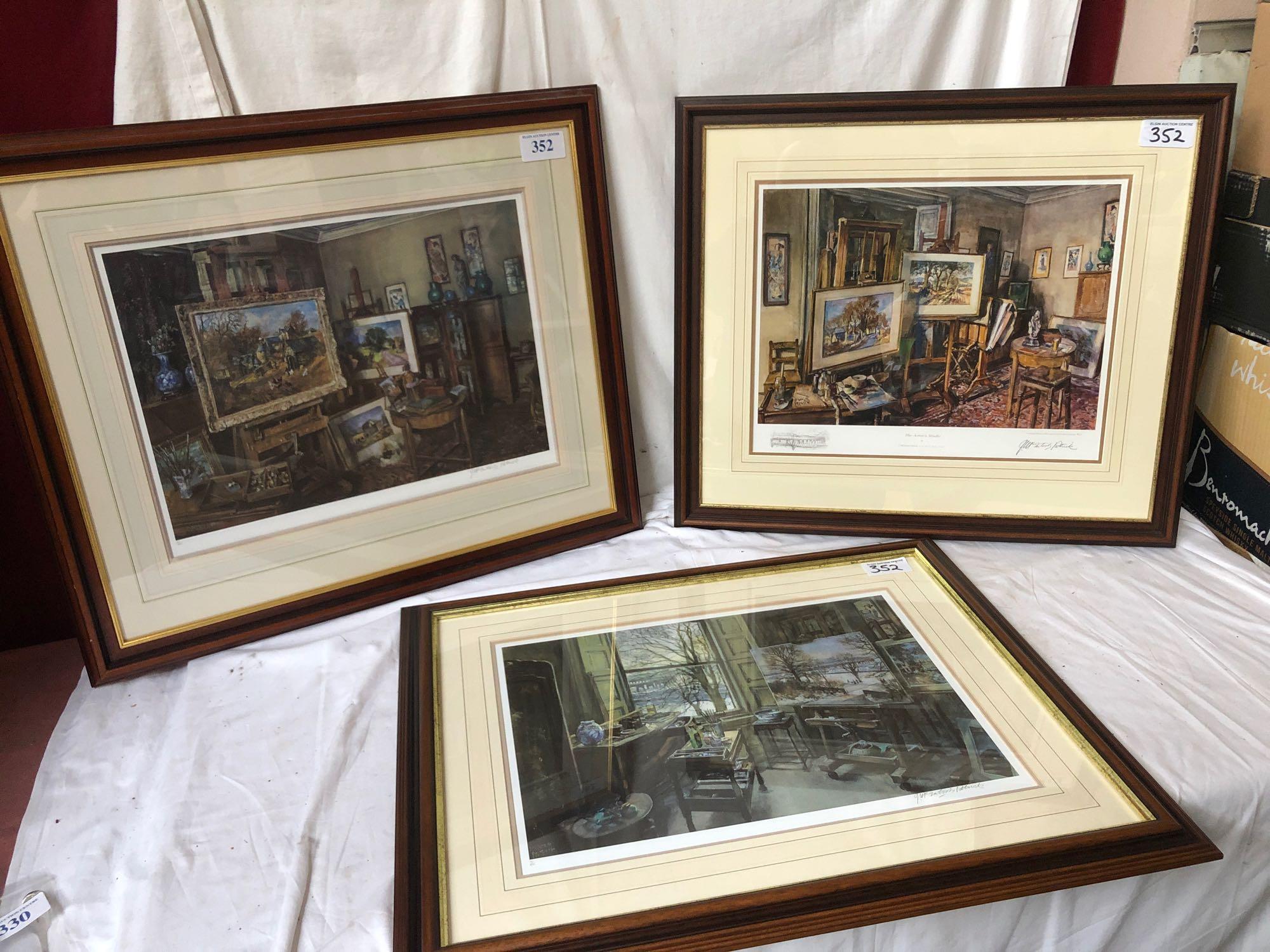 3 J McINTOSH PATRICK LTD EDITION PRINTS 43-495 111-495 & 837-850