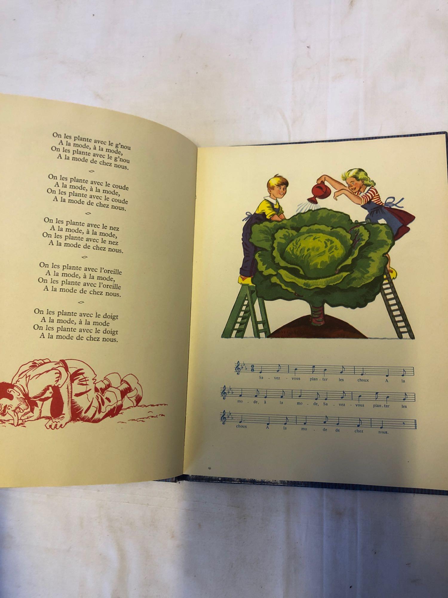 2 ILLUSTRATED FRENCH SONG BOOKS - Bild 4 aus 7