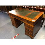 LEATHER TOP DESK